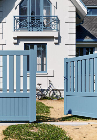 Sécuristes de France – Portail battant pour la protection et le contrôle des accès extérieurs