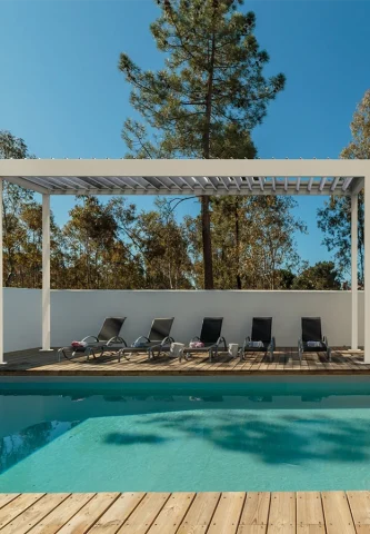 Détail pergola