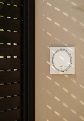 Détail volet solaire